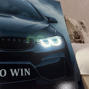 خرید تابلو نئونی BMW | چاپ UV روی PVC با نور نئونی جذاب – نیپ آرت